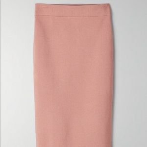 Aritzia Babaton Sculpt Knit Tube Skirt